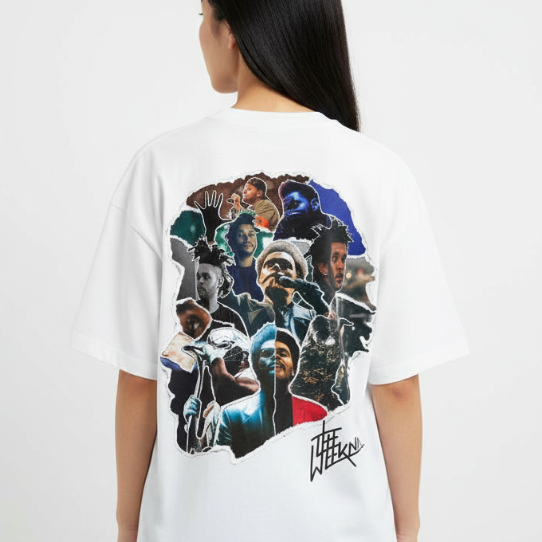 The Weeknd Unisex Oversized Heavyweight T-Shirt