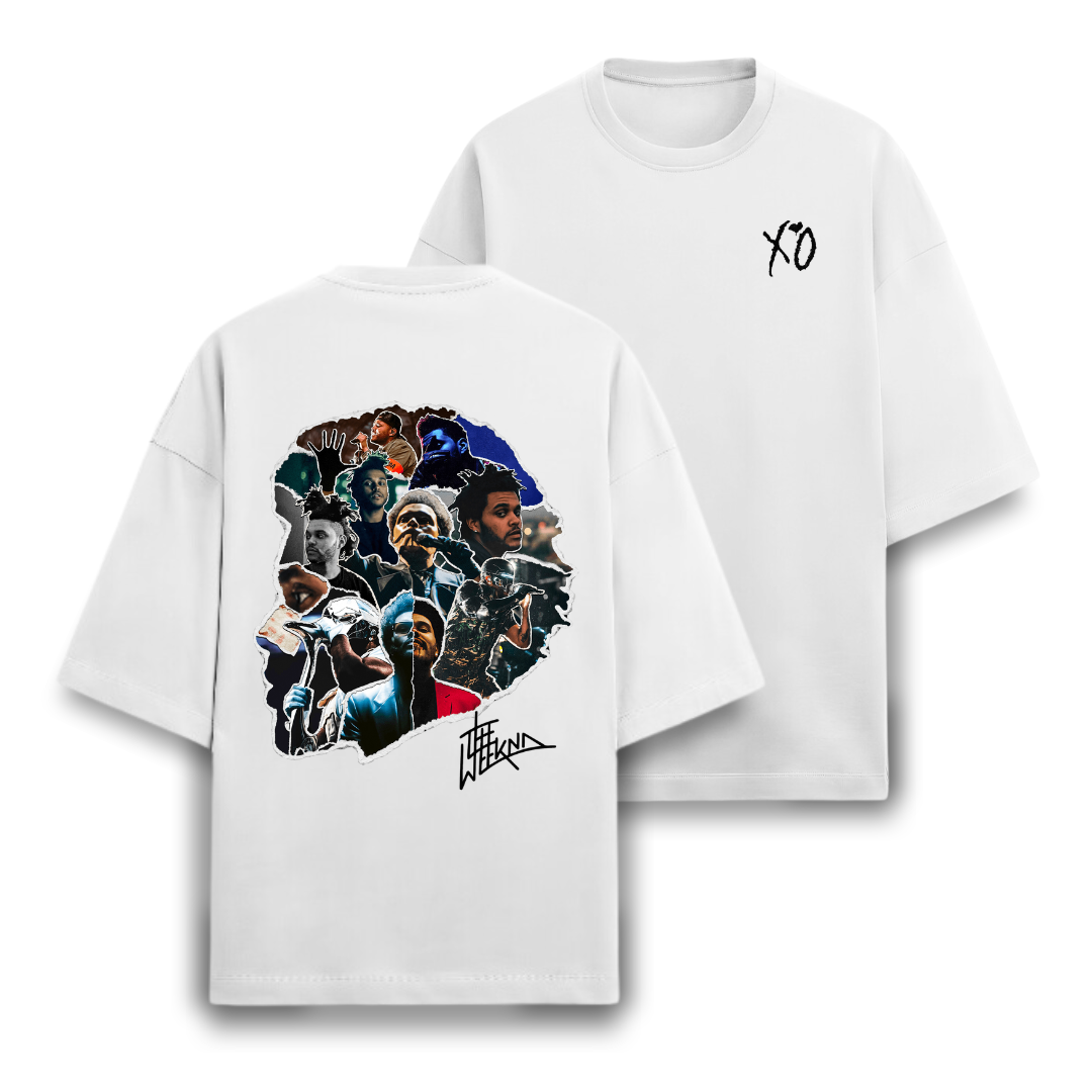 The Weeknd Unisex Oversized Heavyweight T-Shirt