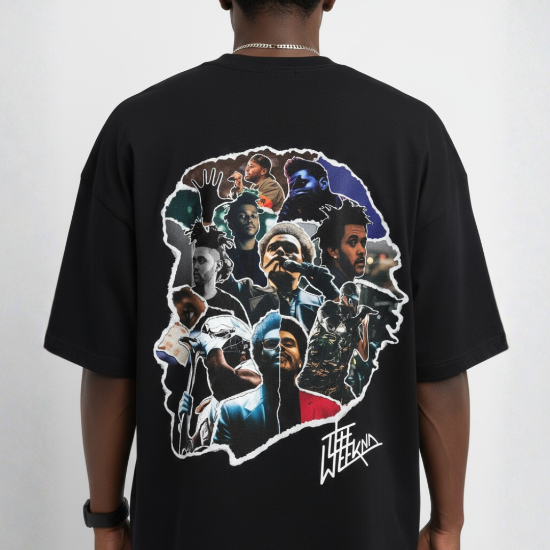 The Weeknd Unisex Oversized Heavyweight T-Shirt