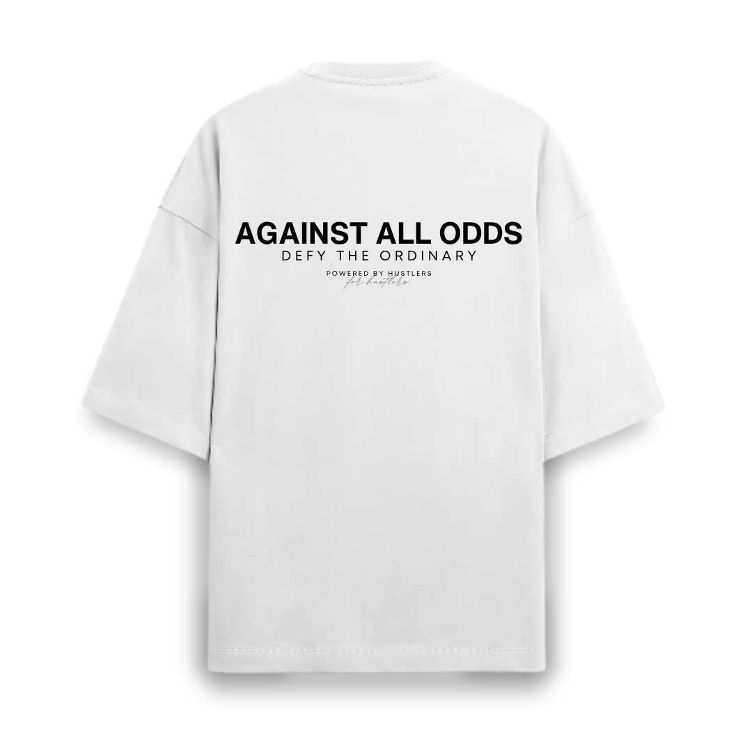 White Founders Edition Unisex Oversized Heavyweight T-Shirt